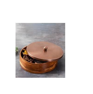 Caja para Chapatis para Vajilla, Utensilios de Cocina, Olla Caliente para Chapati, Diseño Moderno Decorativo, Tapa de Madera y Venta - Product Image 2