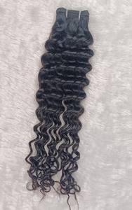 Extensions de cheveux humains bouclés birmans sans enchevêtrement pour filles et femmes Type de cheveux indiens de qualité Remy Hair - Product Image 3