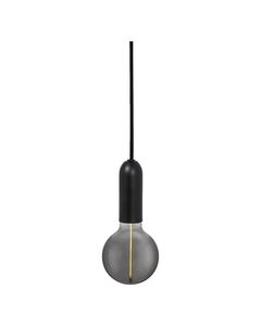 Lampada a sospensione in acciaio nero 1xE27 Round 1906 (Ledvance 092589) - Product Image 1