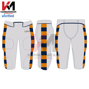 ชุดเครื่องแบบอเมริกันฟุตบอลคุณภาพพรีเมี่ยมพร้อมสไตล์ที่เป็นเอกลักษณ์และการออกแบบที่ระบายอากาศได้ดีเทคนิคการพิมพ์แบบกำหนดเอง - Product Image 6