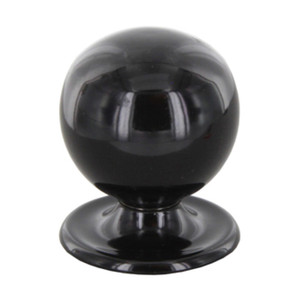 Pomolo Art. 2172 Nero Misura C Diámetro 20 mm - Product Image 1