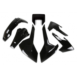 Kit de plástico negro con soporte para faros delanteros para Husqvarna FE 250 2017-2019 accesorios para motocicletas - Product Image 1