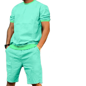 Conjunto de verano personalizado para hombre 2025, camisa de manga corta al por mayor de alta calidad y estilo informal estampado de secado rápido corto - Product Image 4