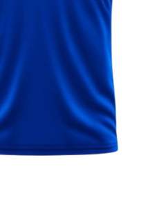 Polo homme personnalisé uni bleu roi à manches courtes en tissu respirant, décontracté, pour le golf, doux et confortable, OEM personnalisé - Product Image 5