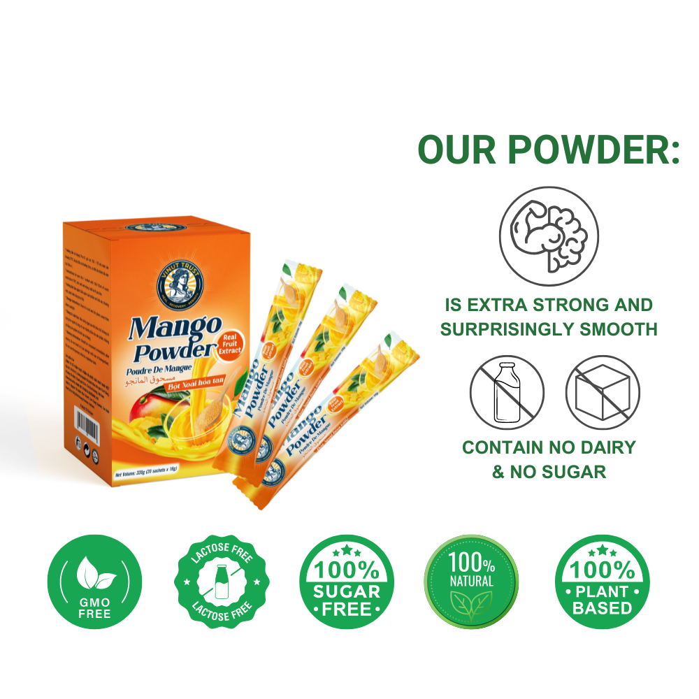 fruit juice in powder