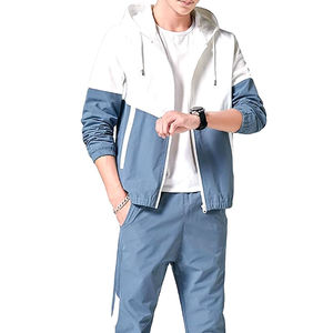 Fabricants de survêtements pour hommes, survêtement de jogging personnalisé en nylon, survêtement personnalisé en nylon pour hommes, coupe-vent personnalisé en nylon pour hommes - Product Image 4