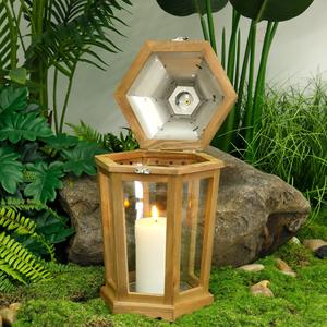 Portavelas de Metal Artesanal de Primera Calidad para Uso en Ramadán, Decoración de Mesa/Colgante |   Elegante y con Estilo, Color Personalizable - Product Image 1