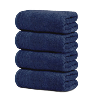 Juego de toallas de baño de algodón, toallas suaves absorbentes de secado rápido para Hotel, Hogar, baño, Spa, gimnasio, toalla de mano de lujo para la cara, uso al por mayor - Product Image 4