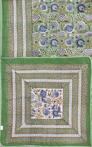 100% Cotton Hand <b>Block</b> Printed Single <b>Bed</b> Dohar Artisan Made Handmade Traditional Hand Crafted 100% Cotton Reversible Dohar - Product Image 5