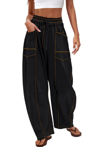 Vente chaude et de haute qualité, pantalon de jogging unisexe personnalisé de haute qualité avec cordon de serrage - Product Image 4