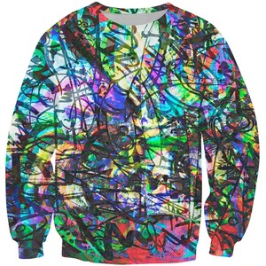 Sweat-shirt à capuche décontracté pour homme 2024, coupe classique, motif abstrait urbain, hiver, haute qualité, respirant, écologique - Product Image 6
