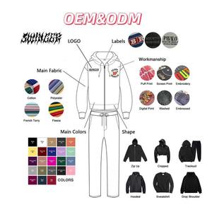 Sudadera con capucha con cremallera y lavado ácido de peso pesado para hombre de fabricante personalizado sudadera recortada gruesa desgastada con parche bordado para invierno - Product Image 3