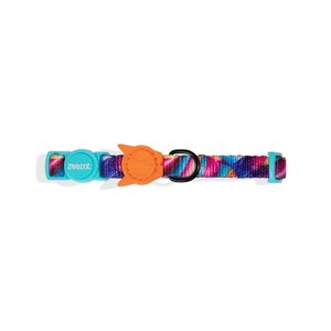 H3D Bounce Cat Collar Modern Elegant PET <b>Dog</b> Collar Breakaway Feature Western Lovely Animal Solid Printed Polyester LED Lights - Product Image 4
