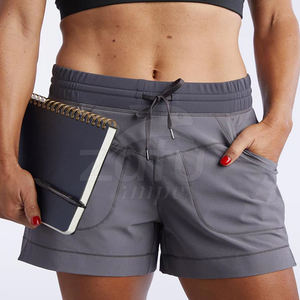 2025กางเกงขาสั้นสำหรับผู้หญิงกางเกงขาสั้นสำหรับเล่นกีฬาน้ำหนักเบาระบายอากาศได้ดีทำจากผ้าฝ้ายออกแบบโลโก้ได้ตามต้องการ - Product Image 1