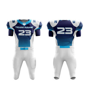 Uniforme de football américain Fabrication en usine de l'uniforme de football américain Concevez votre propre logo - Product Image 1
