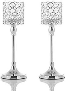 Vase à fleurs de mariage en cristal Décoration Centre de table de mariage Vente en gros Emballage avec logo personnalisé Finition dorée élevée - Product Image 1