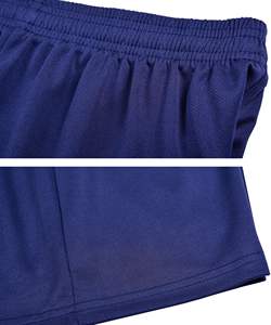 Venta al por mayor uniformes de fútbol sublimación equipo personalizado camisetas de fútbol pantalones cortos de poliéster de secado rápido transpirable en blanco a granel ropa deportiva - Product Image 5