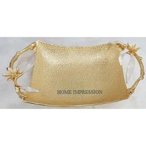 Vaisselle de table jetable de haute qualité pour événements Resorts plateau de bol décoratif pour servir des aliments décor à la maison plateaux bols fêtes - Product Image 1