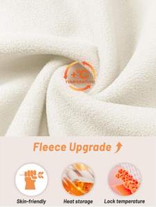 Esta chaqueta de invierno 2024 para mujer ofrece un diseño de lana transpirable, calidez ligera y cierre de cremallera con prácticos bolsillos - Product Image 3