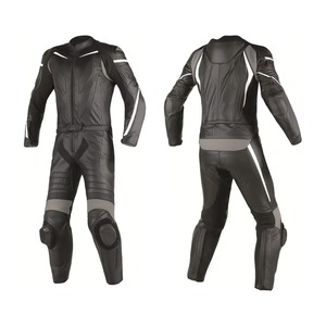 Combinaison de moto en cuir respirante, coupe-vent, de course, à séchage rapide, nouvelle, avec gants et pantalon, impression personnalisée - Product Image 1
