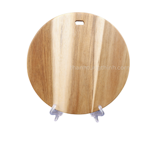 Producto popular Tabla de cortar de madera de acacia personalizable Tabla de cortar de madera Acacial Ol hecha de Vietnam para venta al por mayor - Product Image 4