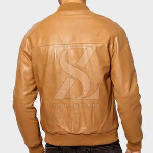 Veste en cuir de haute qualité Logo personnalisé Veste en cuir Vêtements à la mode Veste en cuir pour hommes - Product Image 3