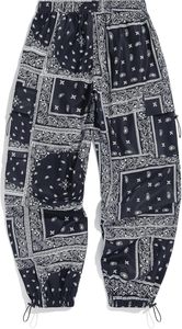 Pantalon de parachute à poche plate pour hommes pantalon cargo baggy décontracté unisexe rue Y2K pantalon pantalon à cordon - Product Image 5