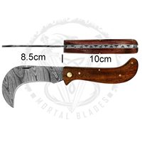 Couteau de greffage personnalisable pour l'élagage, la bouture et la réparation des arbres fruitiers et floraux avec support OEM