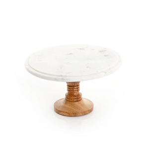 Présentoir à gâteaux en métal de forme ronde pour mariage et fête Présentoir à desserts Assiette à gâteau en aluminium plaqué or - Product Image 6