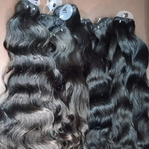 Extensions de Cheveux Humains Naturels Indiens Raw Remy 30 Pouces Vague Droite Wefted Bundles Healthy Soft Healthy Extensions Cheveux Humains - Product Image 1