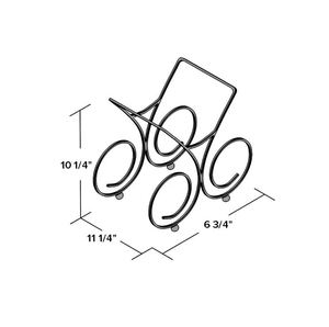 Best seller wine bottle storage rack holder for <b>kitchen</b> home decoration dining <b>table</b> champagne wine display rack holder <b>bar</b> 2024 - Product Image 6