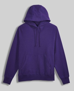 Sweat à capuche à tissage inversé pour hommes, point contrasté personnalisé, conception réversible en molleton de coton - Product Image 5