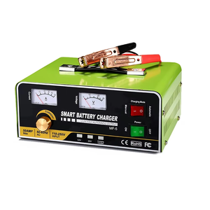 Chargeur de batterie pour véhicule électrique 800W 12-24V avec affichage LED, bornes à clip, haute puissance 50A - Product Image 1