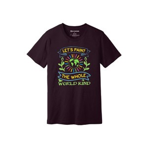 Camiseta de algodón 100% con temas de bondad, estampado de estilo informal, 12 opciones de color, 160-180, colocación de diseño personalizable GSM pesado - Product Image 3