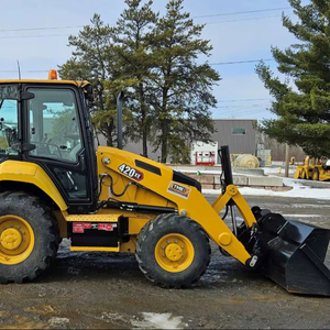 2023 pour CAT 420XE chargeuse sur pneus 76KW pelleteuse excellente machines de terrassement tracteur avant chargeur pompe noyau chargeurs utilisés - Product Image 3