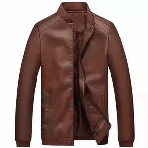 Top Trending Último estilo Venta al por mayor Hombres Chaqueta de cuero suave Superventas A prueba de viento Lujo Asequible Presupuesto chaqueta clásica - Product Image 2