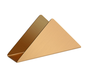 Home Basics Soporte de papel tisú de mesa de acero inoxidable La mejor oferta para servilletero de metal para boda Restaurante Divertido - Product Image 1