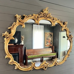 Wall <b>Mirror</b> Home Decor Design Indoor Leave Design Classic And Modern Decor <b>Mirror</b> Multiple Finishing Designs - Product Image 1