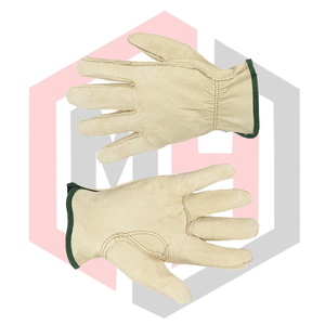 Premium Genuine Leather <b>Driver</b> <b>Gloves</b> for Men-Classic Design Silicone-Free Powder-Free Machine Washable - Product Image 6