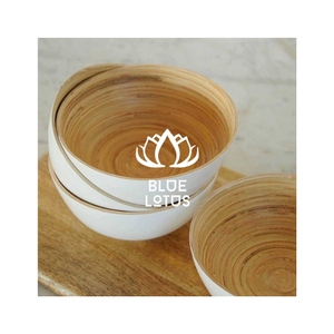 Tazón de Bambú de Primera Calidad, Procesado con Precisión para una Atmósfera Gastronómica Elegante y Herramienta de Servicio Confiable para Eventos de Inauguración - Product Image 1
