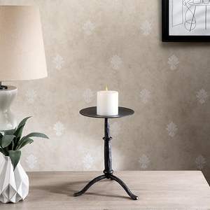 Support à bougie en métal de qualité supérieure pour la maison, les mariages et les fêtes – Pot à bougie décoratif fait main unique – Offre spéciale - Product Image 2