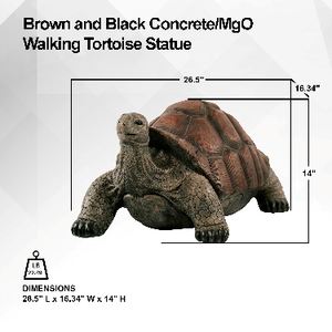 Escultura de jardín de tortuga Vintage, modelo decorativo, Exportación de tortuga de bronce, escultura artesanal de Metal y pieza de exhibición para el hogar - Product Image 4