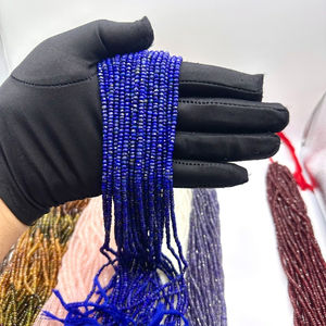 3-5mm Lapis Lazuli Faceted Rondelle <b>Beads</b> Loose Blue Gemstone Jewelry <b>Supply</b> - Product Image 1