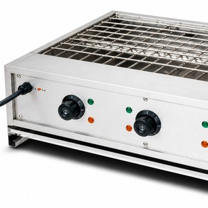 Commercial <b>Electric</b> Smokeless <b>BBQ</b> Grill 8kW Countertop for Restaurant Equipment Dealer Export Wholesale - Product Image 1