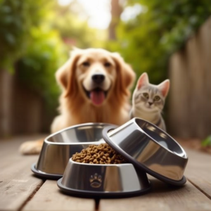 Bol pour animaux de compagnie en acier inoxydable de 16 cm pour chiens et chats - Product Image 3