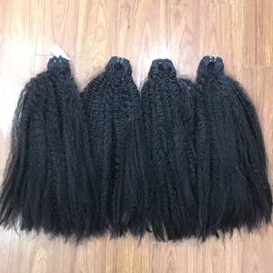 ผมต่อแบบลอนผมมนุษย์ผมตรงแบบลอนหลวมผมยาวสองชั้นสำหรับต่อผมคน100% โรงงานเวียดนาม - Product Image 6