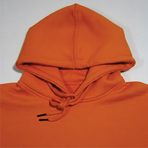 Sweat-shirt à capuche oversize pour homme, à manches longues, avec logo, style streetwear, coupe ample, effet délavé à l'acide, coupe courte - Product Image 3