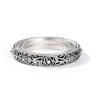 Jeulia Astronomical Sphere Sterling <b>Silver</b> Men's <b>Opal</b> <b>Ring</b> with Free Chain - Product Image 2