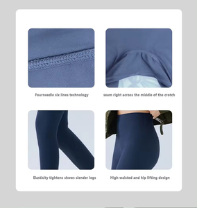 OEM High Waist Women's Soft Workout Tights Breathable Spandex <b>Scrunch</b> <b>Butt</b> Yoga <b>Leggings</b> Trending Sublimated WHOLESALE <b>Leggings</b> - Product Image 4
