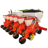 Acheter 5 rangées de jardinières de maïs tracteur monté sur la ferme 4 rangées de jardinières de maïs zéro jusqu'à semoir de maïs